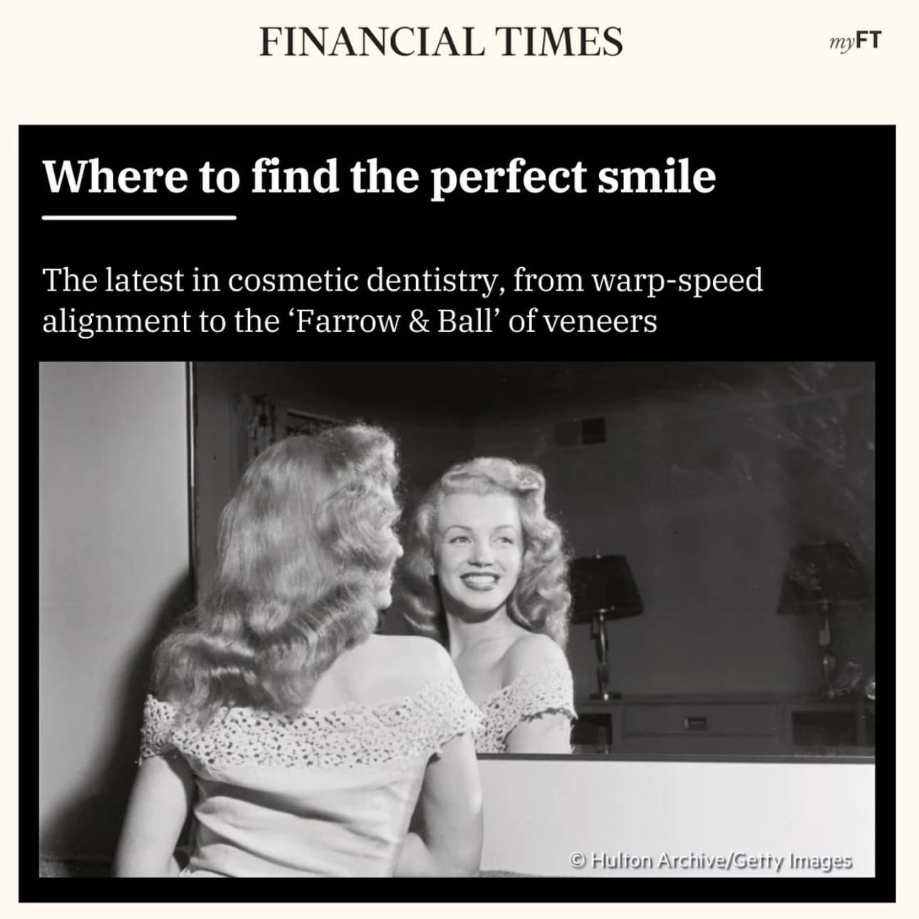 Where to find the perfect smile